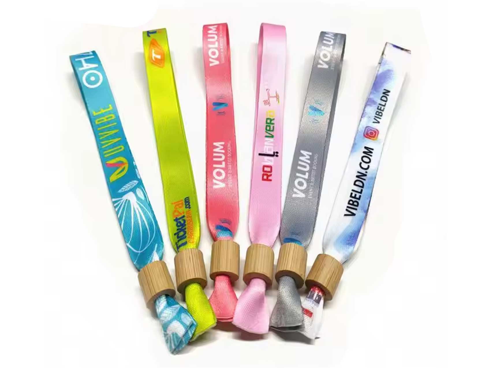 RPET Sublimation Fabric Wristbands
